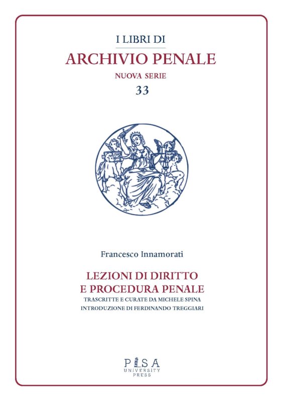 Lezioni di diritto e procedura penale